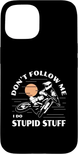 Miniatura 6 de Funda para iPhone 12 Mini Dirtbike Motocross Don't Follow Me Stupid Stuff Dirt Bike