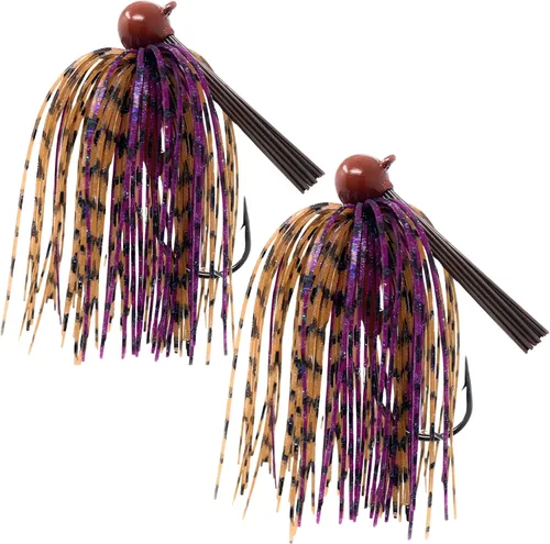 Miniatura 16 de Reaction Tackle Plantillas de fútbol de tungsteno para pesca de lubina, diseño de cebo sin malas hierbas, 97% de tungsteno puro, cabeza de plantilla