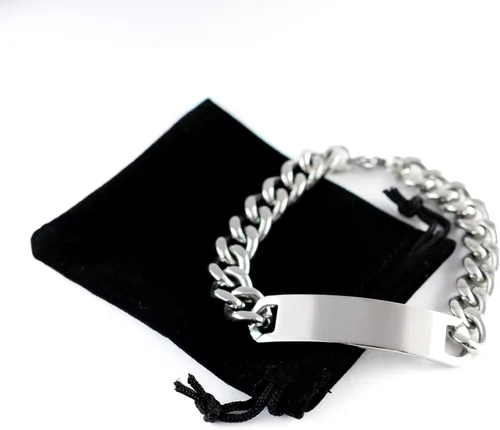 Miniatura 3 de Unique Border Collie Dog Cuban Chain Bracelet, Proud Parent of a Border Collie That is Sometimes an, Funny for Friends, Holiday