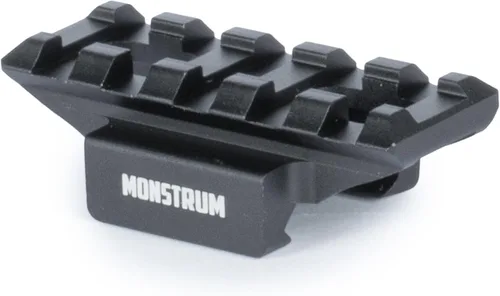 Monstrum Razorclaw - Soporte elevador Picatinny ultraligero con base de parada de retroceso
