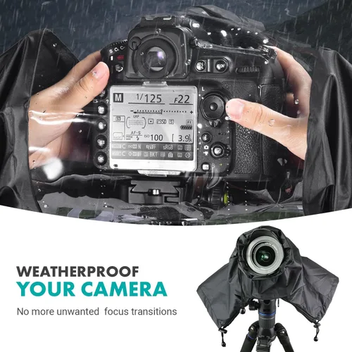 Miniatura 2 de Movo CRC01 - Funda impermeable de nailon para cámara con fundas de mano cerradas, compatible con cámaras réflex digitales Canon EOS, Nikon, Sony