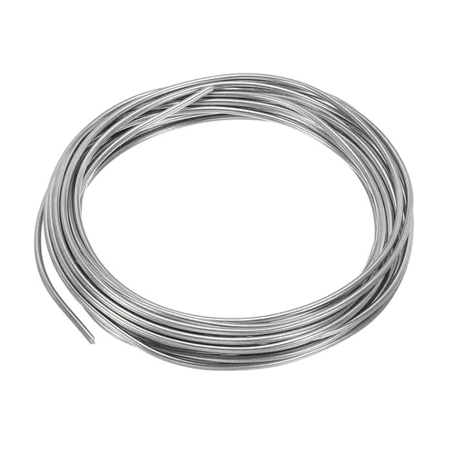 Patikil Alambre de zinc de alta pureza, calibre 14 de 0.079 pulgadas, alambre suave para cuentas para experimentos científicos de laboratorio (16.4