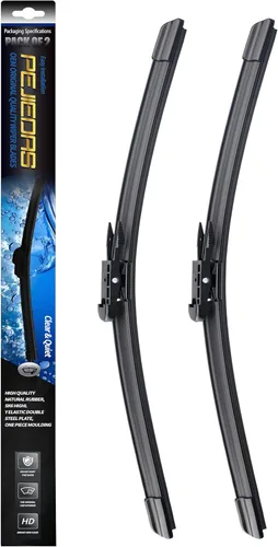 Miniatura 10 de 2 escobillas limpiaparabrisas de calidad OEM para BMW X3 2011-2017 BMW X4 2015-2018, estilo genuino OE