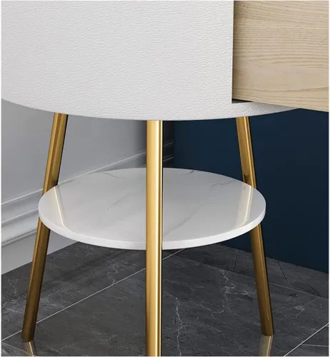 Miniatura 4 de EYPKPL Lámpara de poste vertical 2 en 1 lámpara de pie con mesa y carga inalámbrica mesita de noche lámparas de pie lámpara de poste lámpara de piso