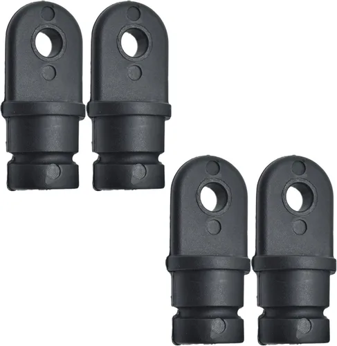 Miniatura 14 de MARINE CITY Black Nylon Bimini Top Eye End Cap, Round Inside Eye End, Lightweight, Outer Diameter, Ideal for Marine, Boats, Yachts, Ships, and