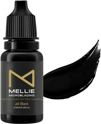 Miniatura 9 de M Ellie Microblading Pigmento – Marrón medio 0.3 fl oz/0.35 fl oz Grado médico Sin mezcla Larga duración para profesionales suministros