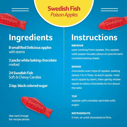 Miniatura 11 de Golosina Swedish Fish, paquetes individuales, 0.21 onzas