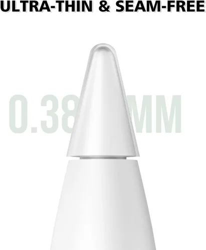 Miniatura 6 de Paquete de 60 fundas de punta para Apple Pencil de 2ª generación y 1ª generación, compatible con punta de lápiz Apple, cubierta antideslizante