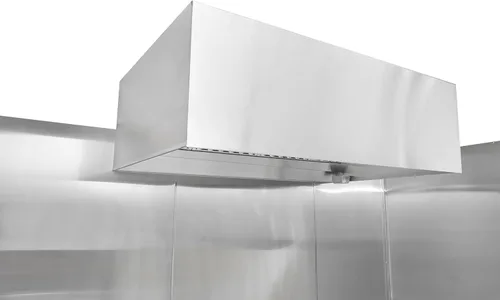 Miniatura 5 de HOODMART Paneles de pared de metal de 48 x 120 pulgadas, chapa de acero inoxidable de alta calidad con tapas finales, protector contra salpicaduras
