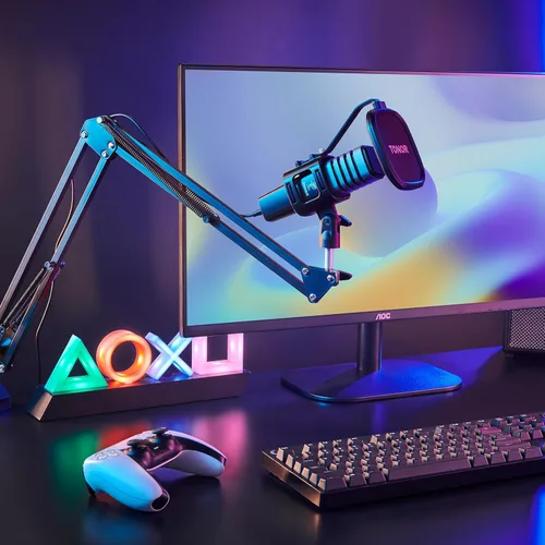 Miniatura 9 de TONOR TC30+ - Kit de micrófono USB, grabación de podcasts para PC, condensador cardioide, juego de micrófono para computadora, juegos, transmisión