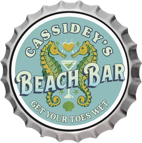 Miniatura 28 de Letrero personalizado para tapa de botella de cerveza (agujero 19), letreros de barra personalizados de metal de estaño para colgar en la pared
