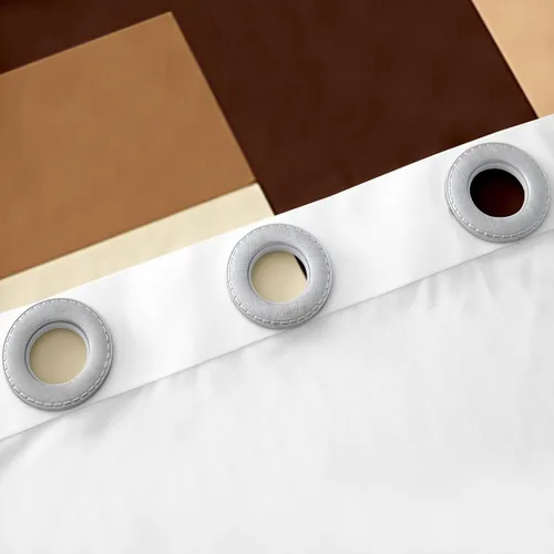 Miniatura 5 de Cortinas geométricas a rayas para dormitorio, niños, arte abstracto retro, rectangular, cortinas de oscurecimiento rectangulares para mujeres