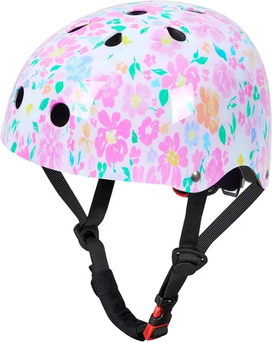 Miniatura 10 de Bienbee - Casco para niños pequeños, casco de patineta para bicicleta, equilibrio, bicicleta, scooter, para niñas y niños de 1-3-5-8-14 años Azul