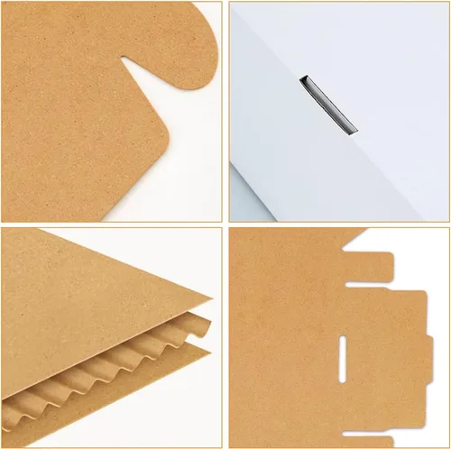 Miniatura 3 de Paquete de 50 unidades, caja de envío pequeña, caja blanca (5 x 5 x 2)