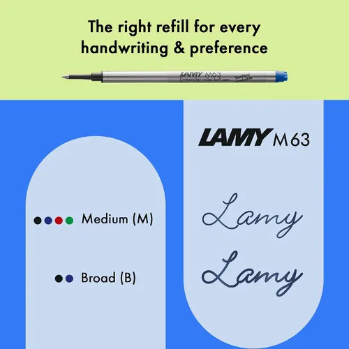Miniatura 5 de Lamy Safari amarillo - Bolígrafo con empuñadura ergonómica y ancho de línea M - para una escritura larga y agradable - hecho de resistente plástico