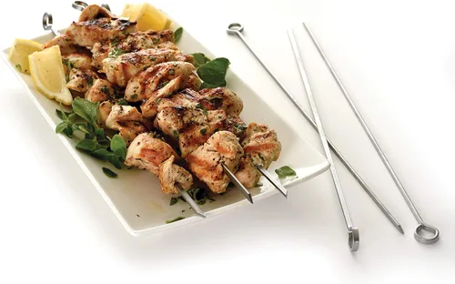 Miniatura 5 de Pinchos de acero inoxidable, juego de 6, de la marca Norpro, Plateado