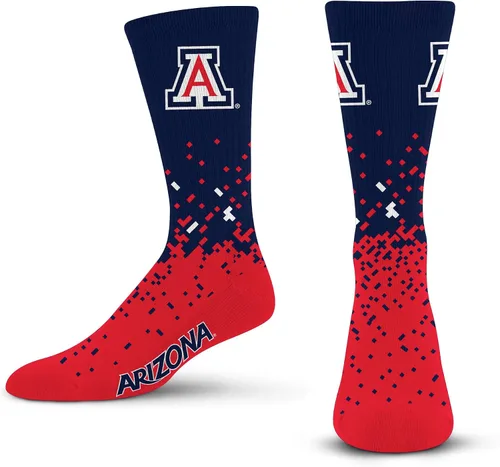 Miniatura 35 de For Bare Feet Calcetines de la NCAA para niños y niñas, unisex, Spray Zone Crew, para jóvenes