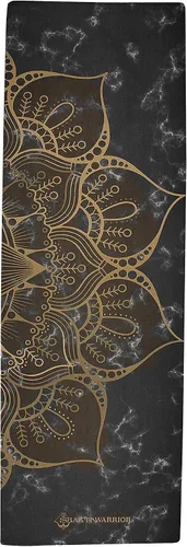 Miniatura 11 de Shakti Warrior Pro Hemp Mat – Diseñado por artista, tapete antideslizante ecológico de alta calidad, ideal para yoga regular y caliente, pilates