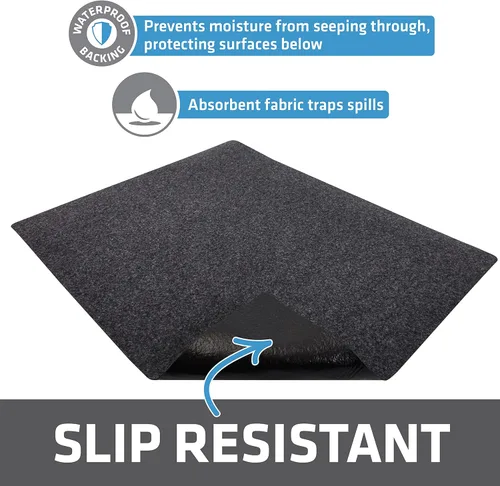 Miniatura 3 de Drymate - Almohadilla de limpieza de armas, alfombrilla de limpieza de armas premium, absorbente, impermeable, duradera, protege las superficies