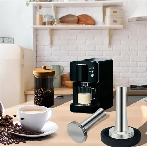 Miniatura 4 de Tamper de café 1.535 in 1.575 in, Espresso Tamper 1.535 in 1.575 in 1.535 in 1.575 in 1.535 in 1.575 in 304 Acero inoxidable Espresso Café Tamper
