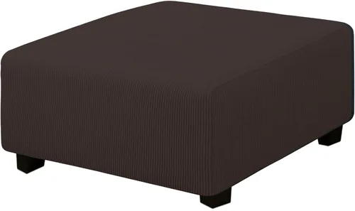 Miniatura 80 de Easy-Going Funda Elástica para Otomana Taburete de Almacenamiento Plegable Protector de Muebles Funda Rectangular Suave con Parte Inferior Elástica