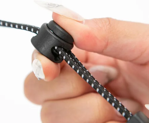 Miniatura 7 de 2 soportes para bastón de escalada, mochila de senderismo, correas elásticas, cordón elástico ajustable, hebilla de fijación para esquí, caminar