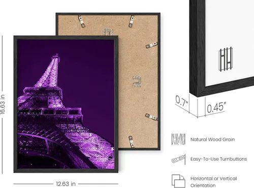 Miniatura 3 de HAUS AND HUES Arte de pared de París, pósteres estéticos morados para dormitorio, imágenes de París para decoración de habitación de adolescentes