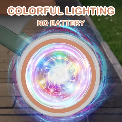Miniatura 2 de SEREED - Bicicleta de equilibrio para bebés con iluminación colorida, juguetes para niños y niñas de 1 año, bicicleta de equilibrio para niños de 12
