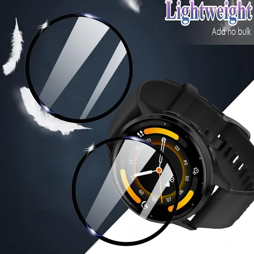 Miniatura 3 de Lamshaw Protector de pantalla compatible con Garmin Venu 3S, [3 unidades] 3D de cobertura completa PET suave protector de pantalla compatible