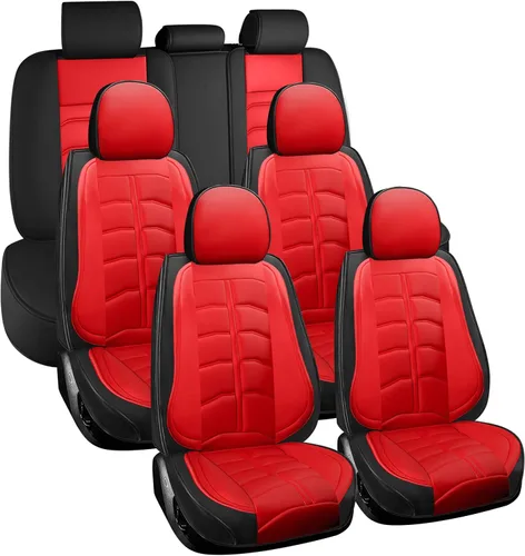 Miniatura 20 de Funda de asiento de auto de 7 asientos para Nissan Pathfinder 2003-2025, fundas de asiento duraderas, resistentes al desgaste, impermeables