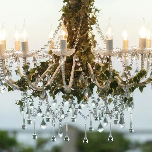 Miniatura 6 de Whaline 40 Piezas Adornos Colgantes de Cristal de 3 Pulgadas Transparentes en Forma de Lágrima Decoración de Candelabro Adornos Colgantes de Vidrio