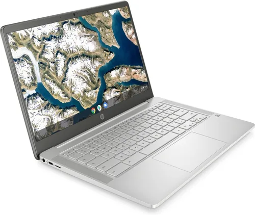 Miniatura 2 de HP Chromebook Laptop 14a-na1043cl 14 pulgadas diagonal FHD Notebook Intel Celeron N4500 4GB memoria 64GB eMMC computadora de almacenamiento PC