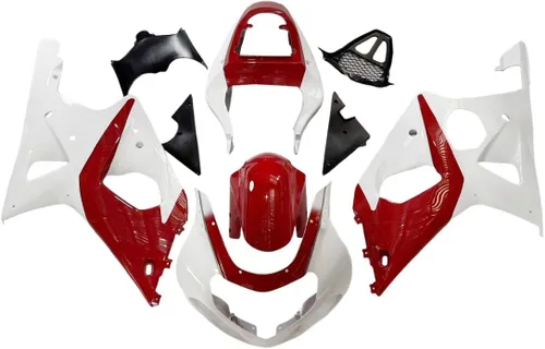 Miniatura 194 de Kit de carenado de inyección azul, negro y blanco para Suzuki GSXR600 GSX750 2006 2007 GSXR 600 GSX-R750 06 07 ABS Carenado de plástico completo