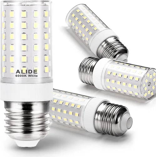 Miniatura 14 de ALIDE Bombillas LED de repuesto E12 de 75 W para candelabros C7, 2700 K, blanco cálido, 800 lm, T6, 7.5 W, bombillas LED E12 para lámpara colgante