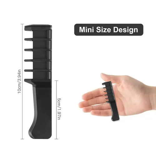 Miniatura 3 de MSDADA Nuevo peine de tiza para el cabello, tinte temporal para niñas y niños con cabello de color claro, tiza lavable para niñas de 4, 5, 6, 7, 8