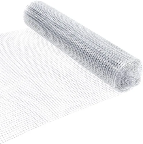 CAPHAUS Paño de hardware, calibre 23 con tamaño de malla de 1/4 pulgadas, galvanizado en caliente después de la soldadura, cercado de soldadura