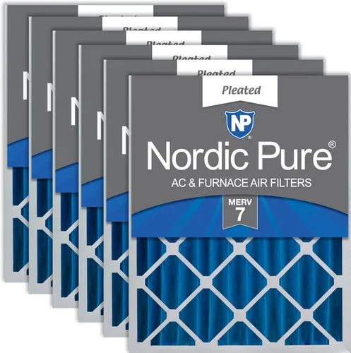 Miniatura 21 de Nordic Pure 12 x 24 x 4 (tamaño real: 11 1/2 x 23 3/8 x 3 5/8) de carbono puro plisado para reducción de olores Merv 8, filtro para horno, 1 paquete
