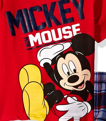 Miniatura 3 de Disney Conjunto de camiseta y pantalones cortos de Mickey Mouse para bebés y niños grandes