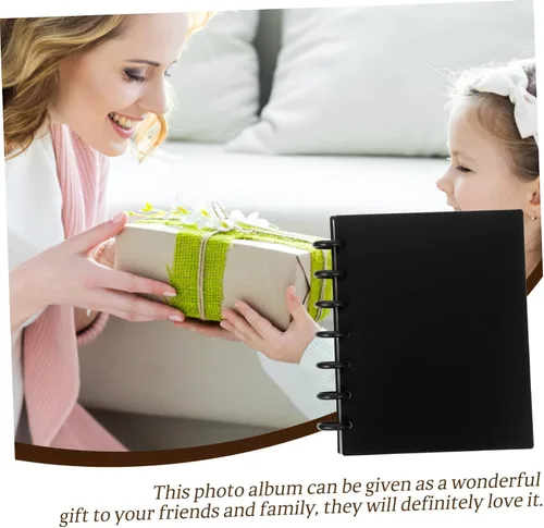 Miniatura 9 de Zerodeko Mini Photo Album for Photocard Collection Hand-made Storage Book Pages Elegant Design for Souvenirs and Memories Lightweight and Portable