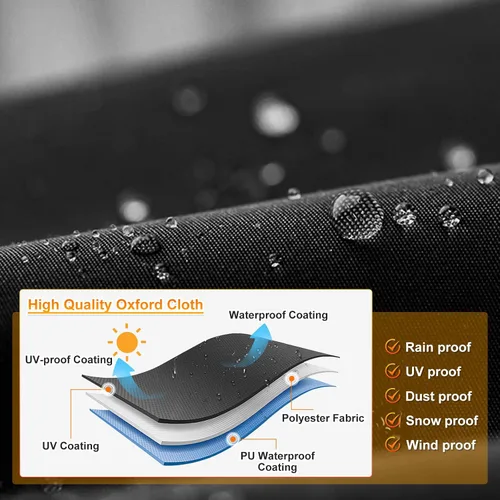 Miniatura 4 de Funda para ATV, funda impermeable resistente para 4 ruedas, funda para quad, protección para todo tipo de clima, resistente a la UV, protección al