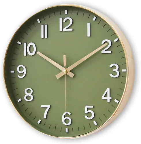 Miniatura 3 de HZDHCLH Relojes de Pared a Batería, 12 pulgadas, Silencioso Sin Tictac, Reloj de Pared Moderno para Sala de Estar, Dormitorio, Cocina, Oficina