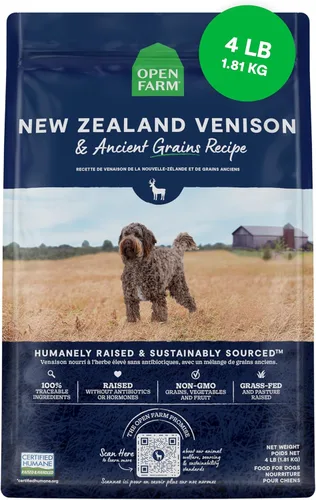 Miniatura 6 de Open Farm, Alimento seco para perros con granos ancestrales, rico en proteínas y nutrientes, 90% de proteína animal mezclada con frutas, verduras