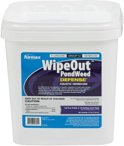 Airmax Wipeout - Defensa contra las malas hierbas del estanque, herbicida y control de malas hierbas acuáticas, controla la lenteja de agua y otras