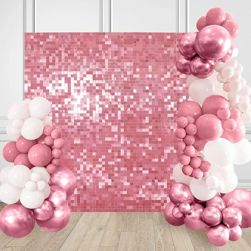 Miniatura 9 de Fondo negro brillante para pared, 3 x 4 pies, fondo de fotos de graduación con purpurina para fiestas, aniversarios, discotecas, cumpleaños