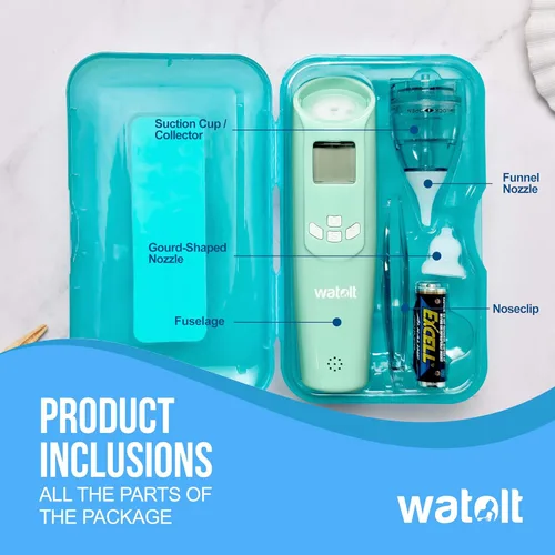 Miniatura 5 de Aspirador nasal para bebé – succión eléctrica de nariz para bebé – lechón automático para bebés – removedor de mucosidad para niños pequeños