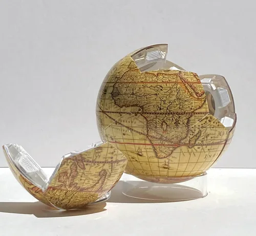 Miniatura 3 de Antique Earth - Globo magnético Snapspheres - 4