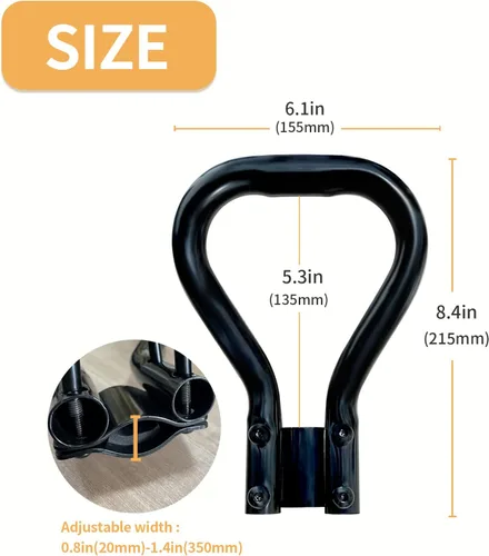 Miniatura 3 de Extensor de mango reclinable, extensor de palanca reclinable para niño perezoso, silla reclinable de acero resistente de gran tamaño, extensor