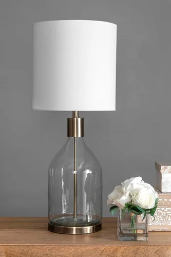 Miniatura 3 de nuLOOM Vista - Lámpara de mesa de cristal de 29
