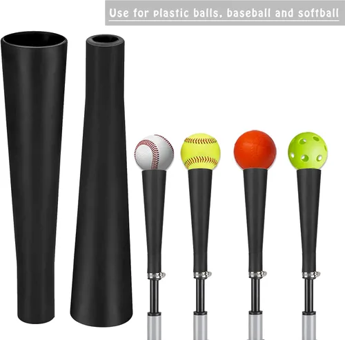 Miniatura 4 de BaseGoal Baseball & Softball Batting Tee,Portable Hitting Tee,with Heavy Duty Base,Rolled Flexible Rubber Top,Adjustable Height for Kids or Adults