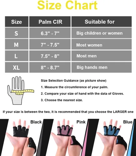 Miniatura 7 de SUJAYU Guantes de entrenamiento para mujeres y hombres, guantes de mano desnuda para levantamiento de pesas, agarres de peso para mujeres, guantes